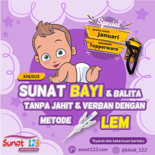 Sunat 123 - Ketahui Lebih Jauh tentang Metode Sunat Klamp