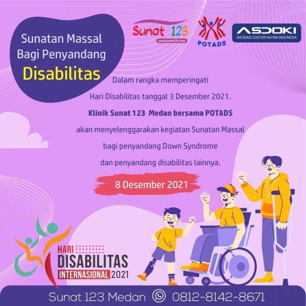 Sunatan Massal Bagi Penyandang Disabilitas
