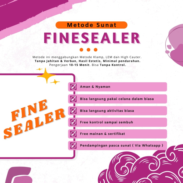 Sunat123 - Metode Sunat Fine Sealer